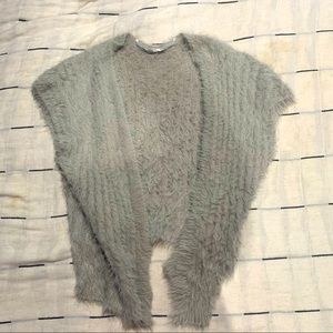 lauren conrad faux fur shawl